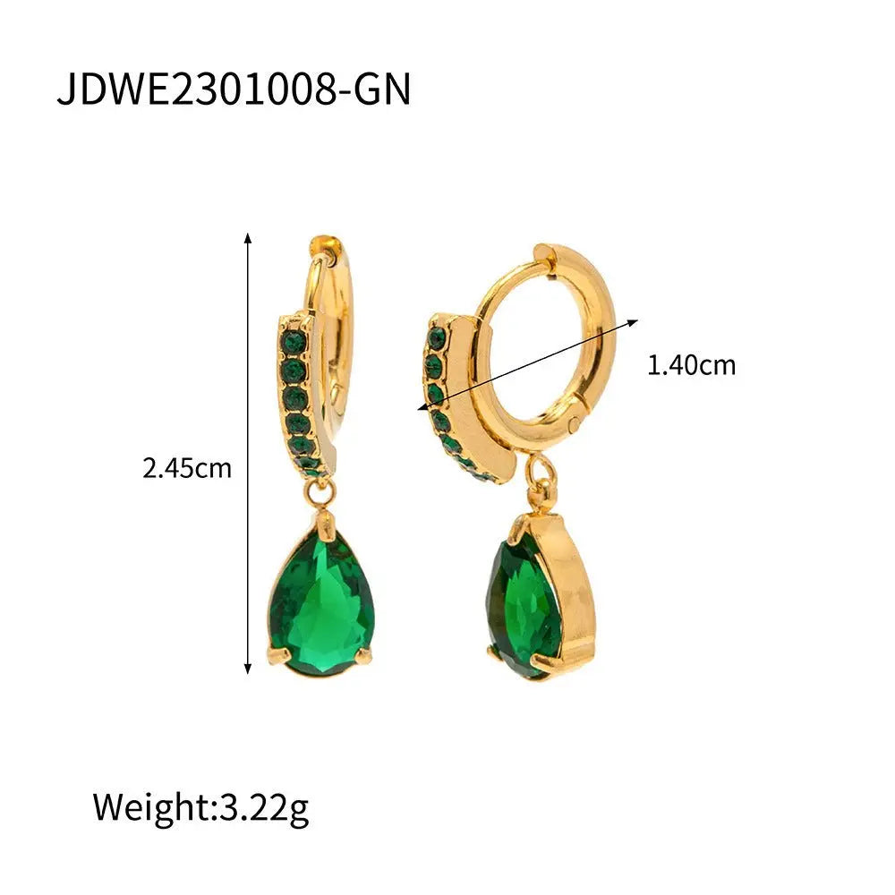 Titanium Earrings Internet Celebrity-Jewearrings