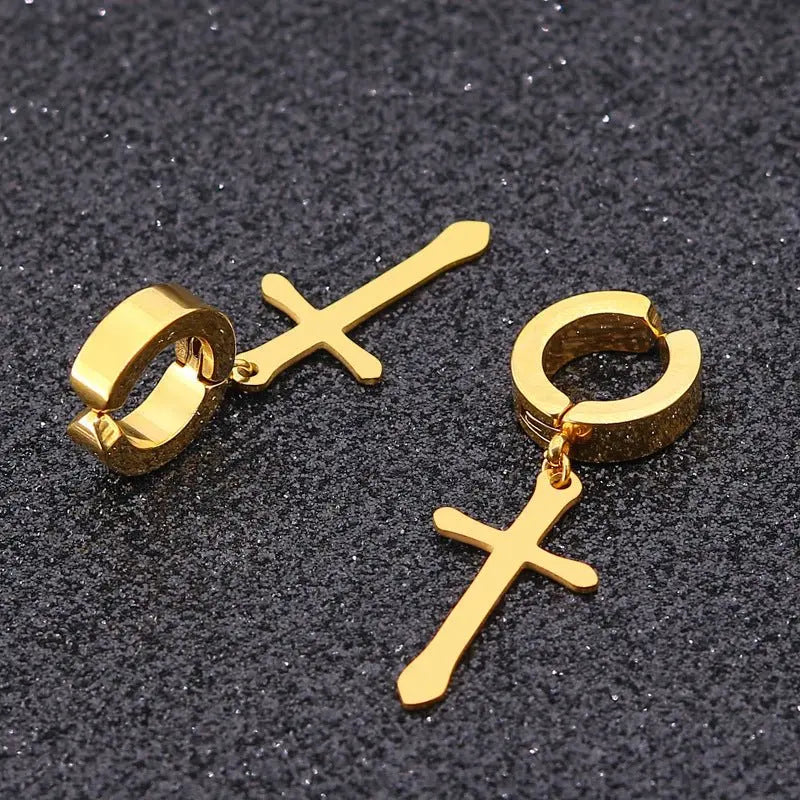 Titanium Earrings Korean Fashion-Jewearrings