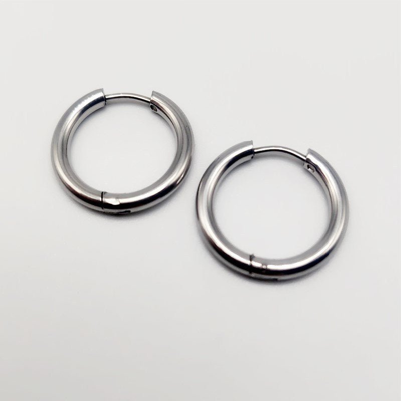 Titanium Earrings Men's Ear Clip-Jewearrings