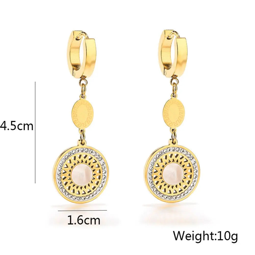 Titanium Earrings Minority Fashion-Jewearrings