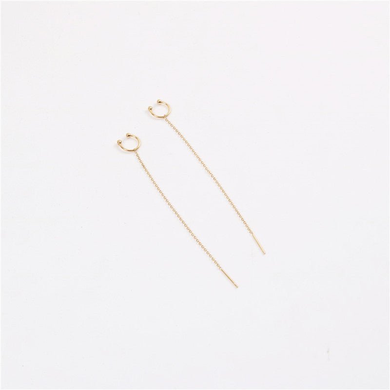 Titanium Earrings One Piece-Jewearrings