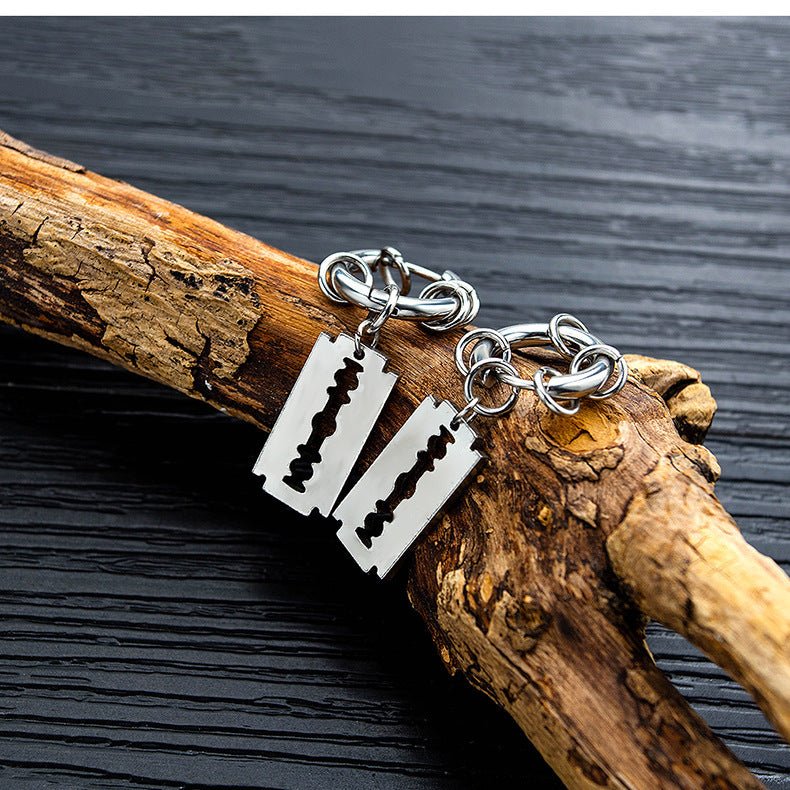 Titanium Earrings Personalized Blade Earrings-Jewearrings