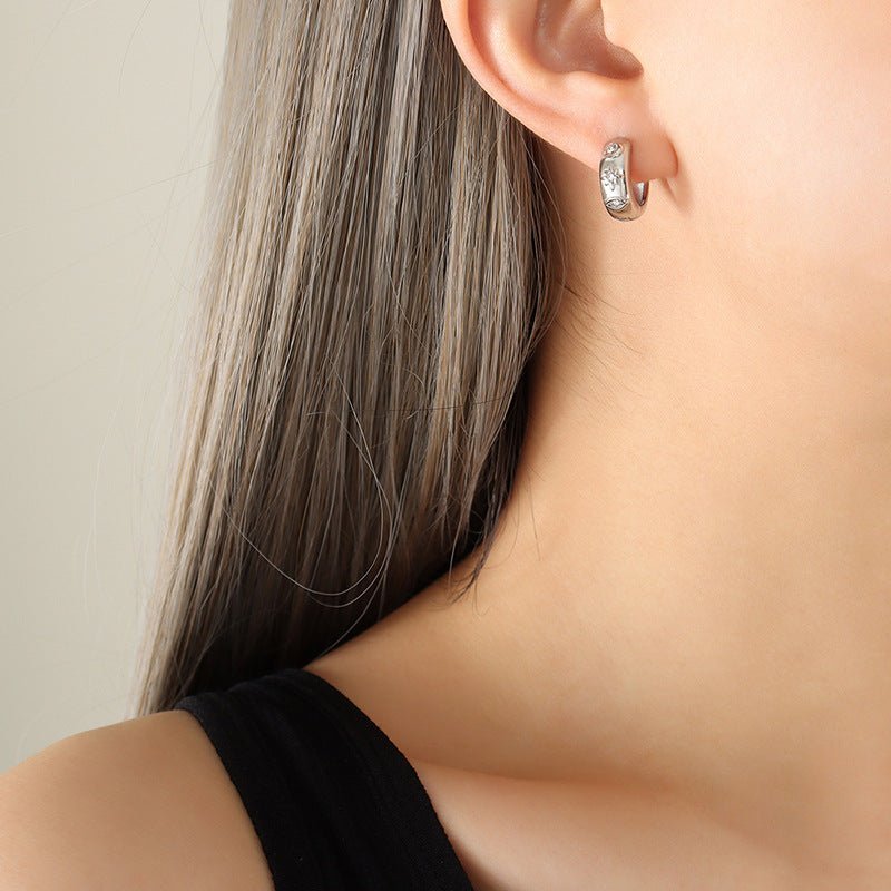 Titanium Earrings - Retro Elegance-Jewearrings