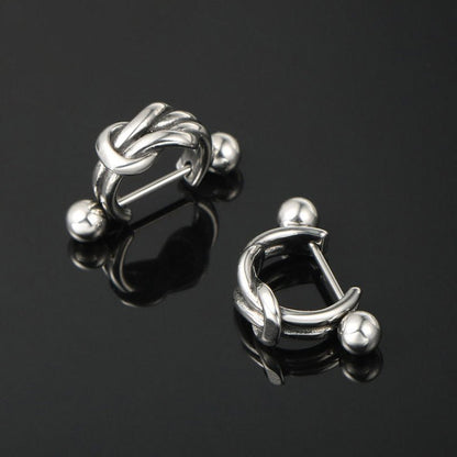 Titanium Earrings - Retro Fashion Geometric-Jewearrings