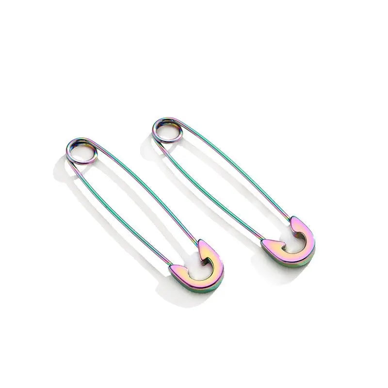 Titanium Earrings Rock Tide Dumbbell-Jewearrings