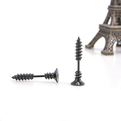 Titanium Earrings-screw earrings-Jewearrings