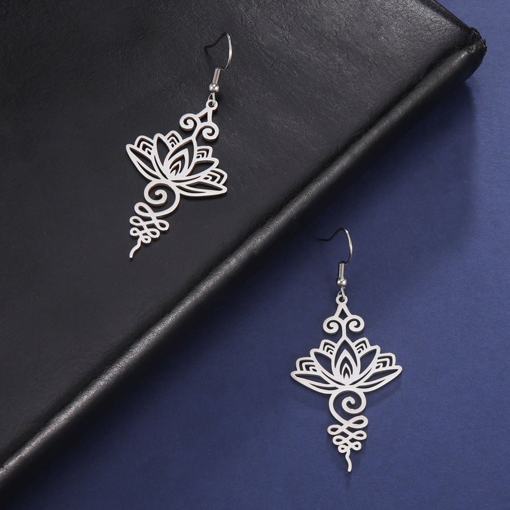 Titanium Earrings Stainless Steel Cutting-Jewearrings