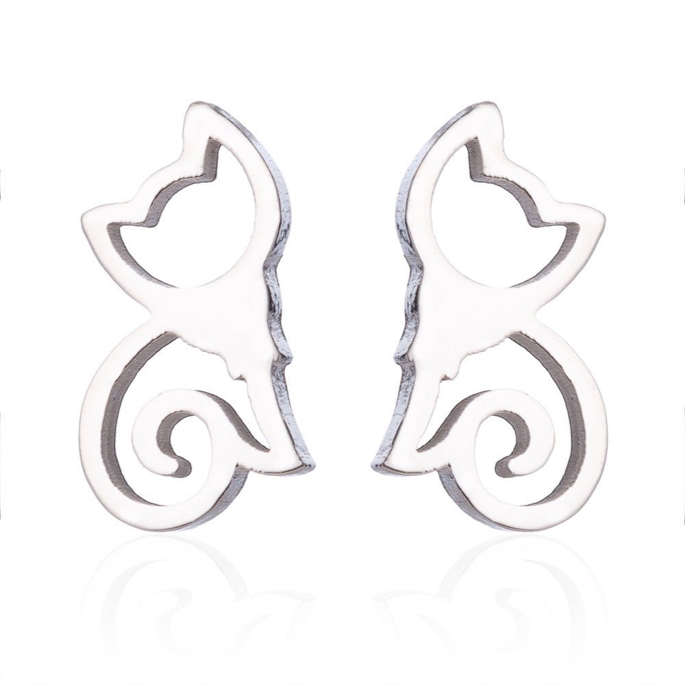 Titanium Earrings Stud Earrings-Jewearrings