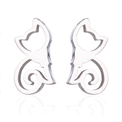 Titanium Earrings Stud Earrings-Jewearrings