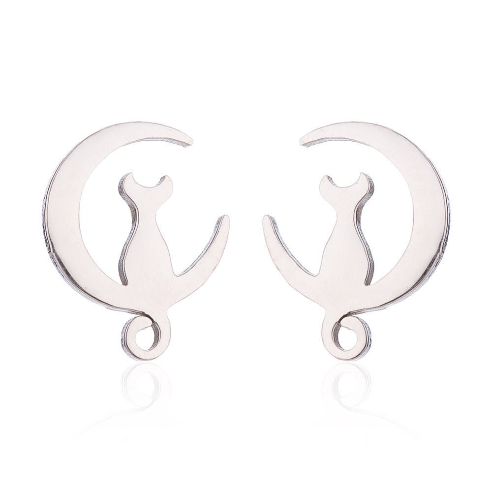 Titanium Earrings Stud Earrings-Jewearrings