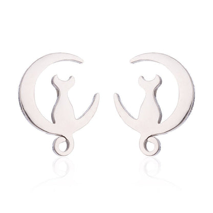 Titanium Earrings Stud Earrings-Jewearrings