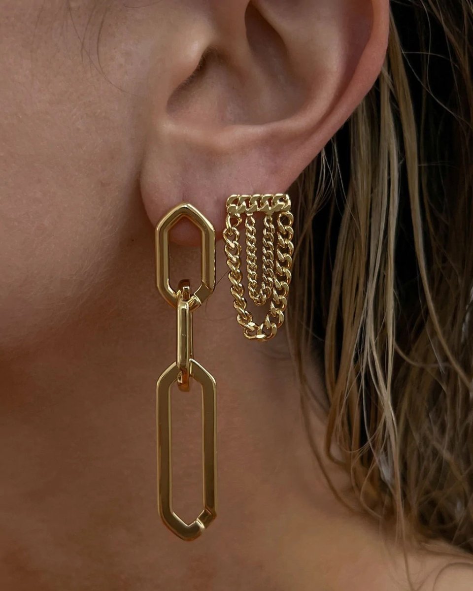 Titanium Earrings Trendy All-match Earrings-Jewearrings