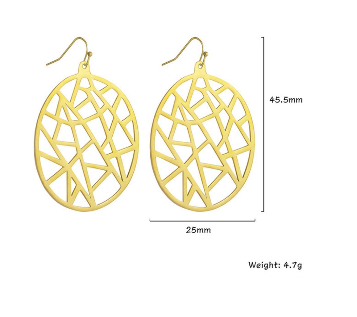 Titanium Earrings Women's All Match-Jewearrings