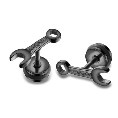 Titanium Earrings Wrench-Jewearrings