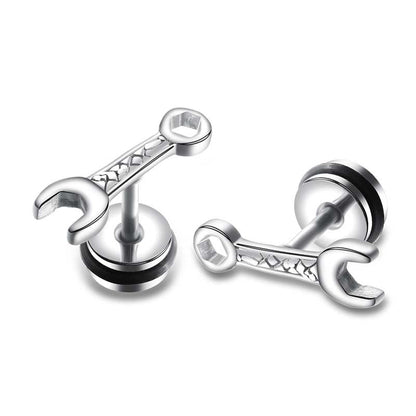 Titanium Earrings Wrench-Jewearrings