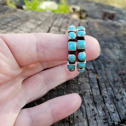 Turquoise Earrings: Bohemian Style-Jewearrings