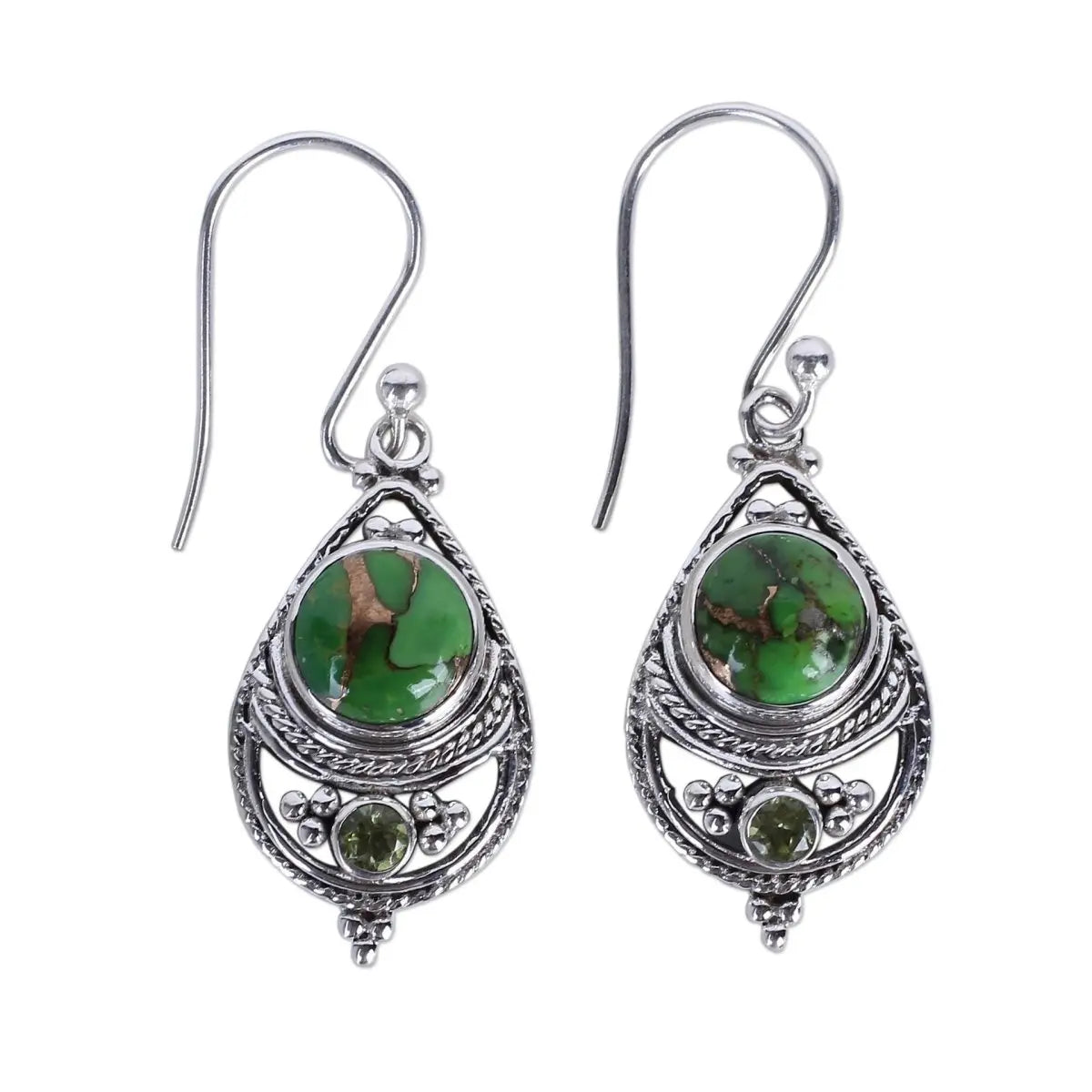 Turquoise Earrings European Fashion-Jewearrings