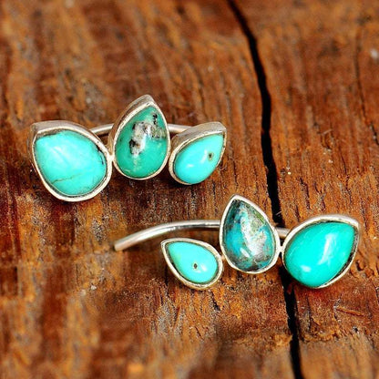 Turquoise Earrings Everyday Simplicity-Jewearrings