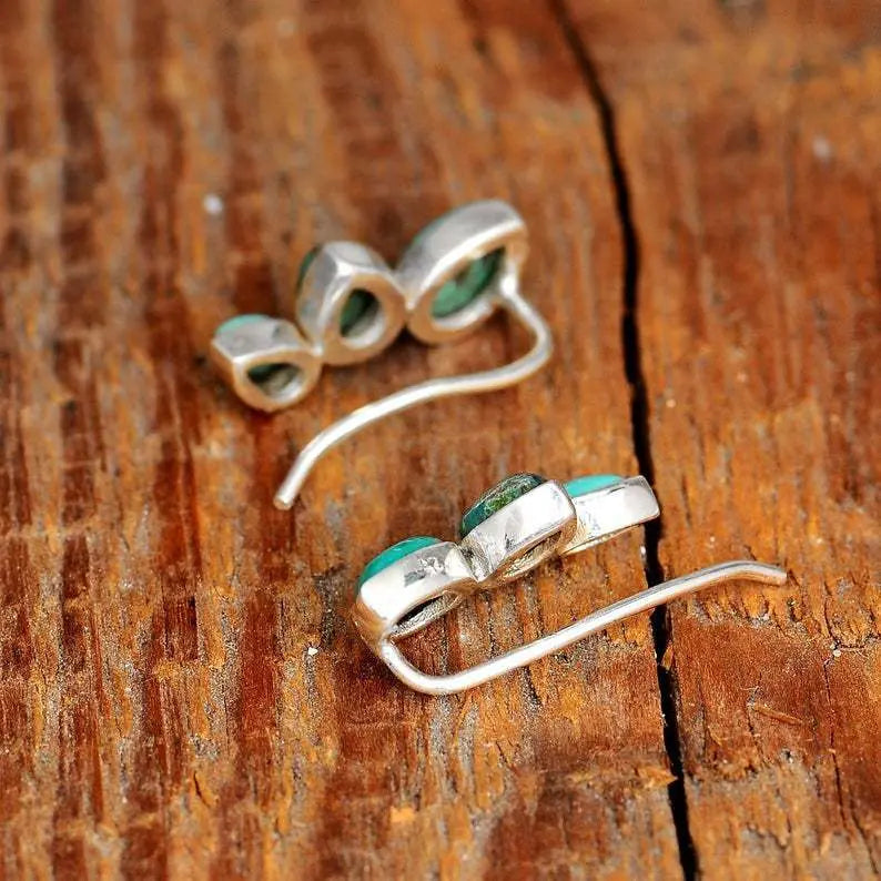 Turquoise Earrings Everyday Simplicity-Jewearrings