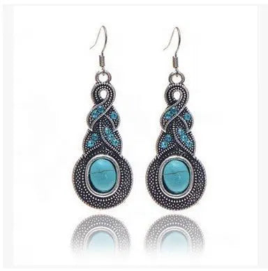 Turquoise Earrings: Sapphire Style-Jewearrings