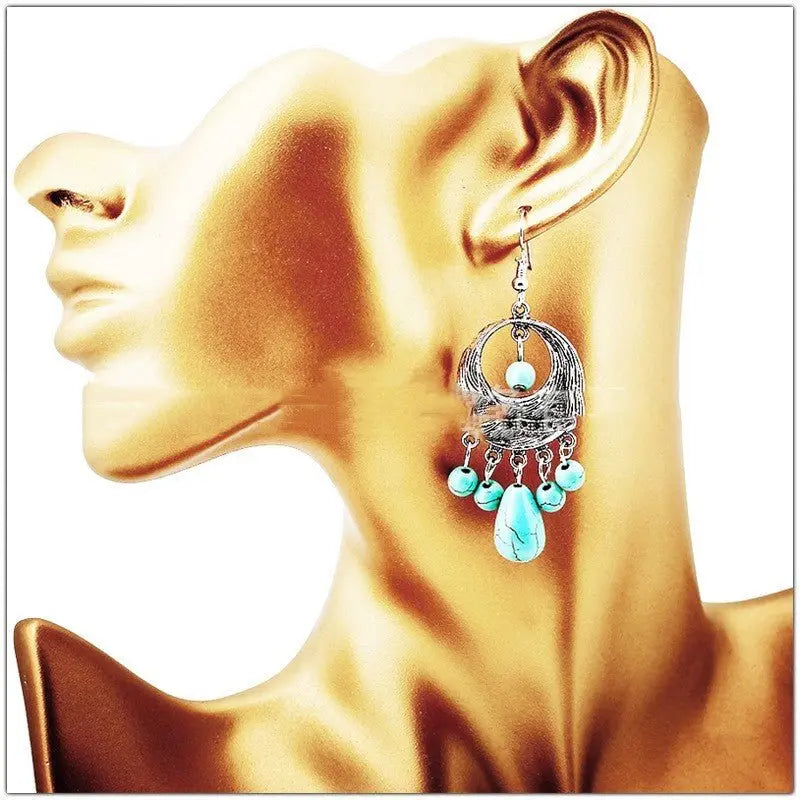 Turquoise Earrings: Vintage Style-Jewearrings