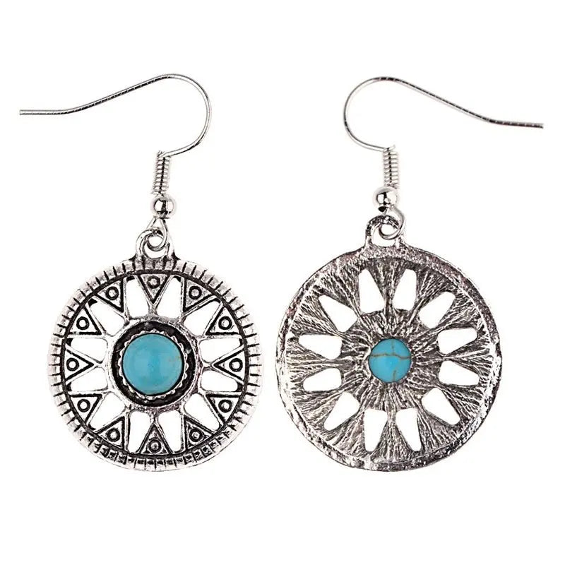 Turquoise Earrings: Vintage Style-Jewearrings