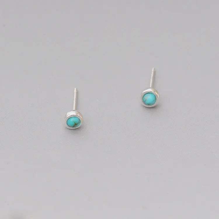 Turquoise Earrings with three Earrings-Jewearrings