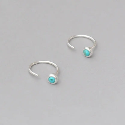 Turquoise Earrings with three Earrings-Jewearrings