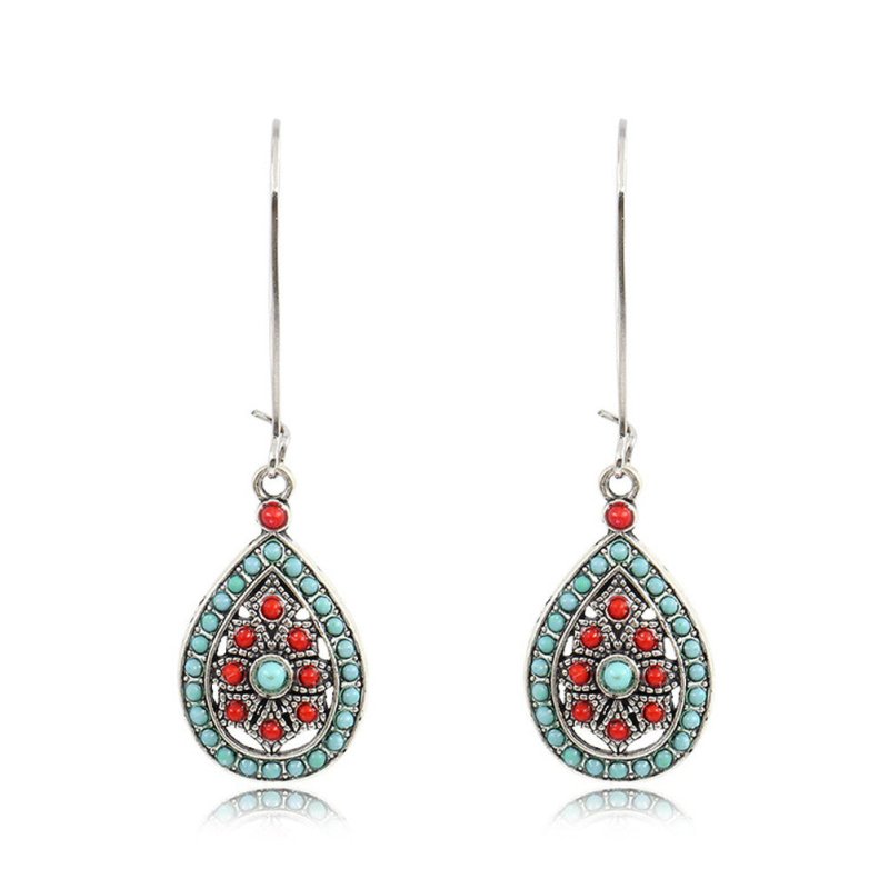 Vintage boho fashion big earrings-Jewearrings