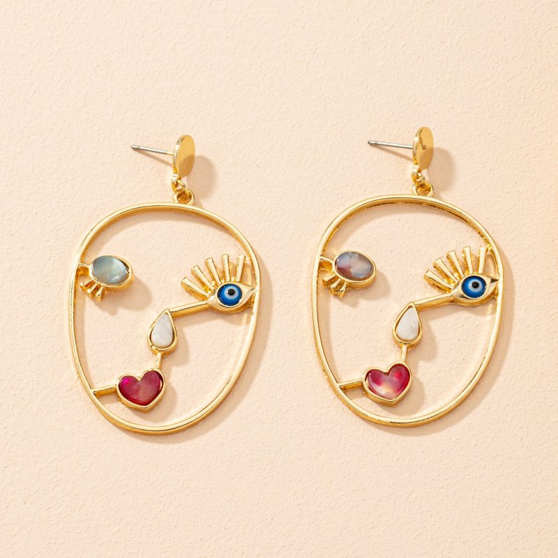 Vintage Fashion Acrylic Earrings Women-Jewearrings