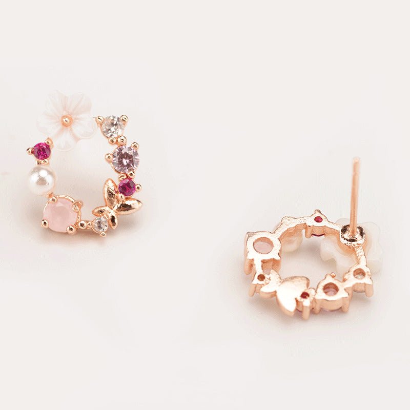 White Flower Earrings - Sweet Style-Jewearrings