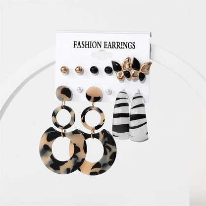 Women's Acrylic Earrings Set-Jewearrings