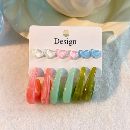 Women's Acrylic Earrings Set-Jewearrings