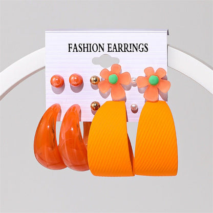 Women's Acrylic Earrings Set-Jewearrings