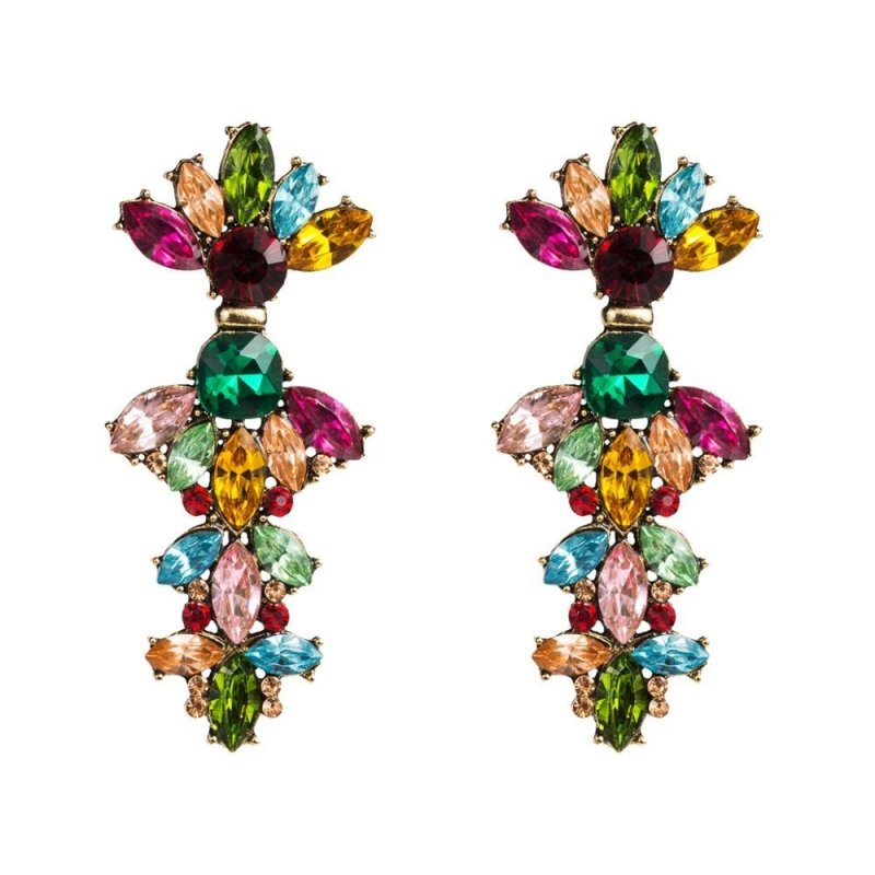 Women's exaggerated acrylic earrings-Jewearrings