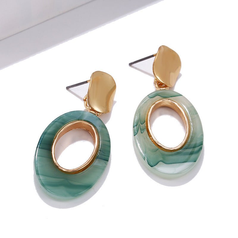 Women's Geometric Acrylic Earrings Simple-Jewearrings