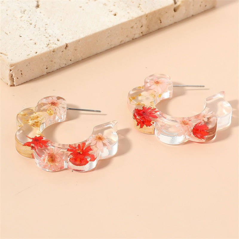 Women's High Fashion Personality Acrylic Earrings-Jewearrings