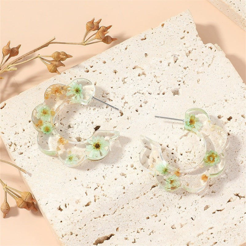 Women's High Fashion Personality Acrylic Earrings-Jewearrings