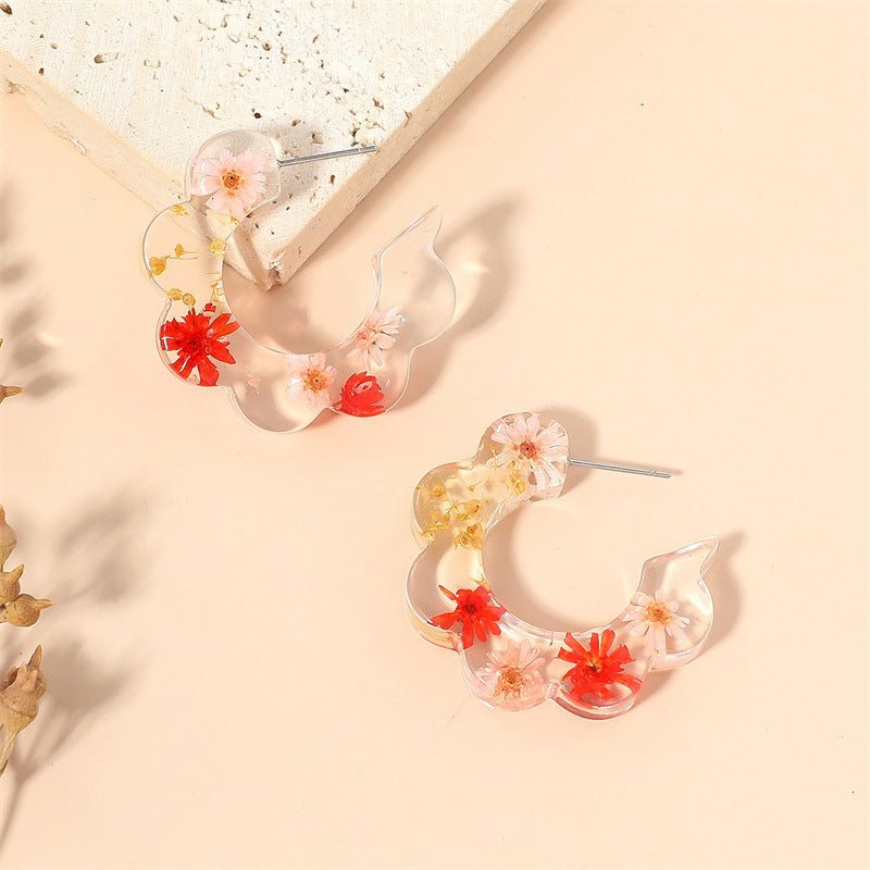 Women's High Fashion Personality Acrylic Earrings-Jewearrings