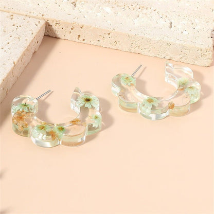 Women's High Fashion Personality Acrylic Earrings-Jewearrings