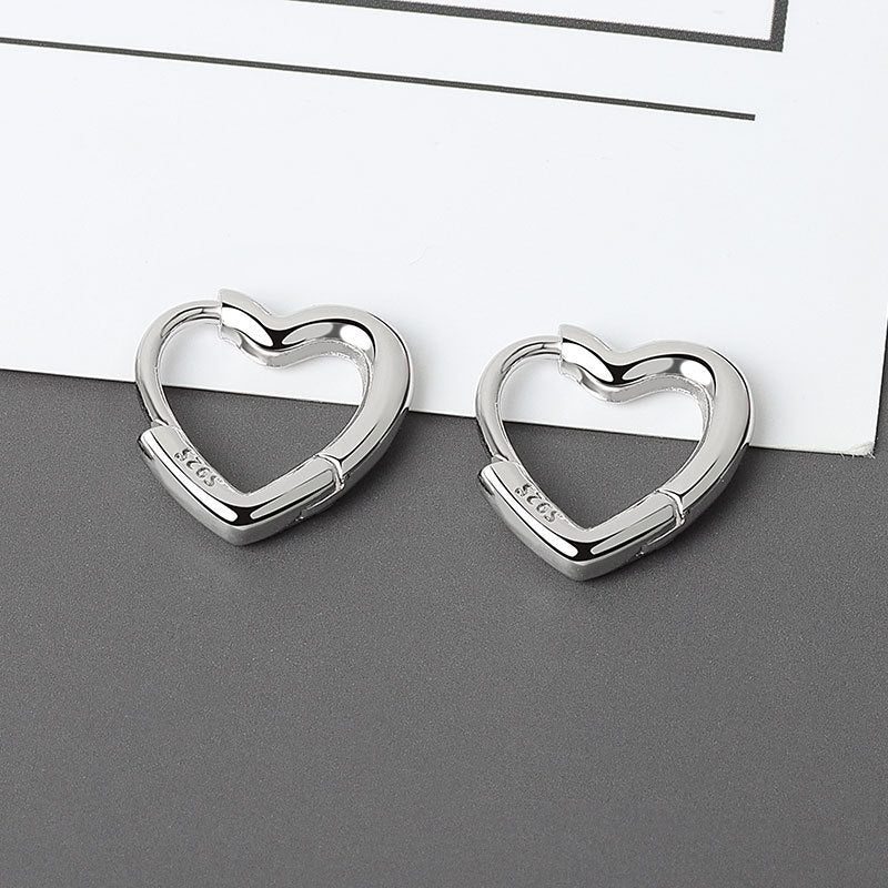 Women's Korean-style Diamond-embedded Gold-plated Ins Internet-famous Versatile Earrings-Jewearrings