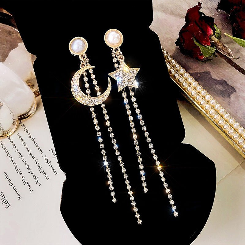 Women's Niche Retro Baroque Pearl Earrings-Jewearrings