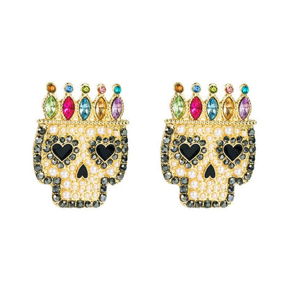 Women's Personality Creative Acrylic Diamond Earrings-Jewearrings