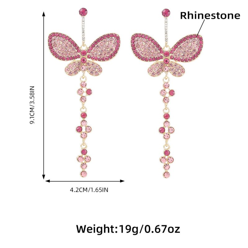 Women's Personality Creative Acrylic Diamond Earrings-Jewearrings