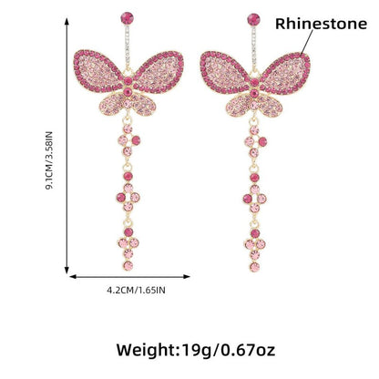 Women's Personality Creative Acrylic Diamond Earrings-Jewearrings