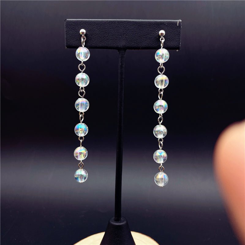 Women's Super Flash Colorful Acrylic Earrings-Jewearrings